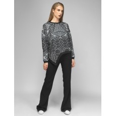Cyber asymmetrical sweatshirt