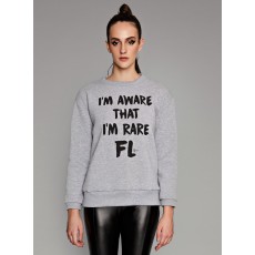 Rare γκρι sweatshirt