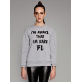 Rare γκρι sweatshirt